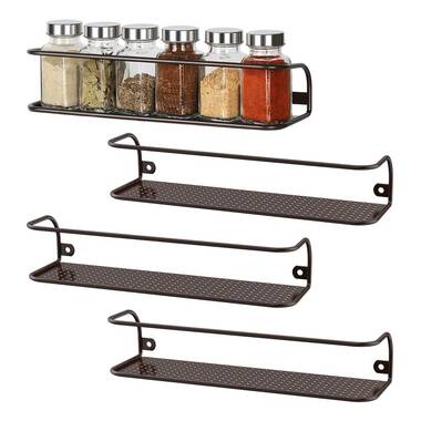 Wall mount spice online rack rebrilliant